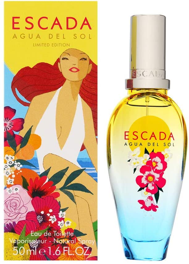 Escada Agua Del Sol - Perfume for Women, 50 ml - EDT Spray (Limited Edition)
