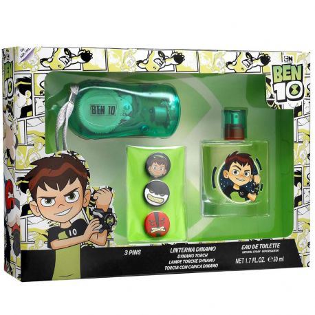Ben 10 Edt 50ml+Dynamo Torch+3pcs Pins Set