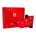 FERRARI SCUDERIA RED FOR MEN EDT 125ML+150ML DEO+150ML HAIR & B-W (HARD BOX) SET