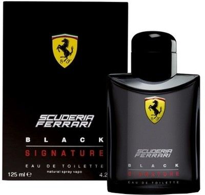 Ferrari Scuderia Black Signature for Men- Eau de Toilette, 125ml