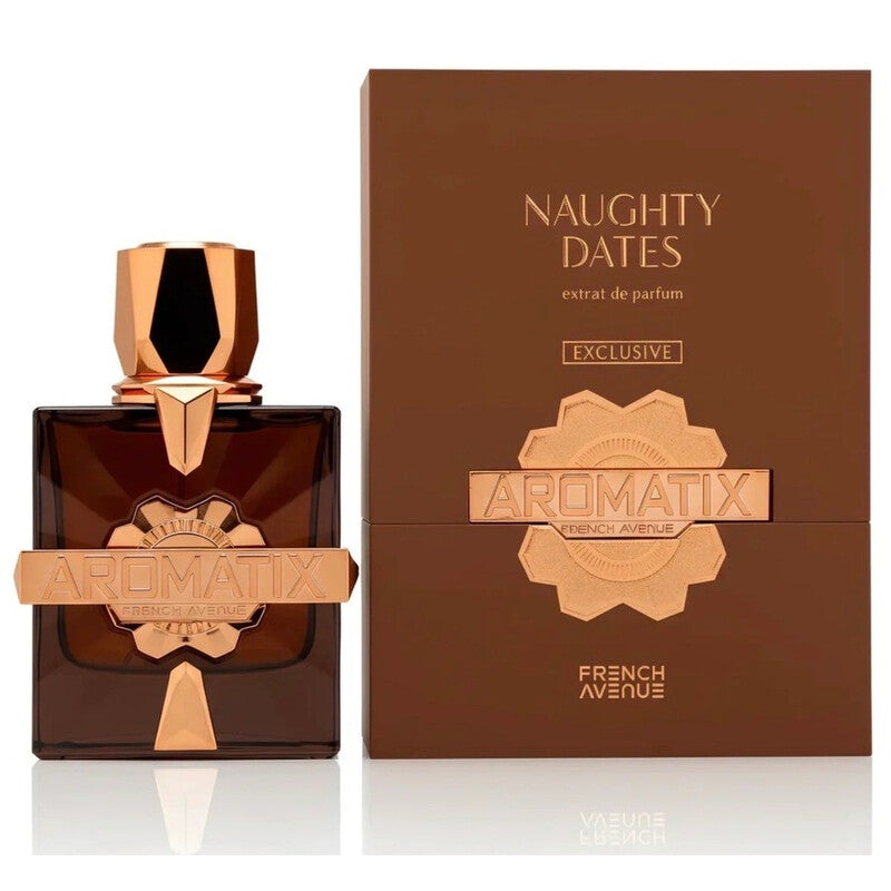 French Avenue Aromatix Naughty Dates Extrait De Parfum For Unisex - Floral Fruity Gourmand Perfume 100ml