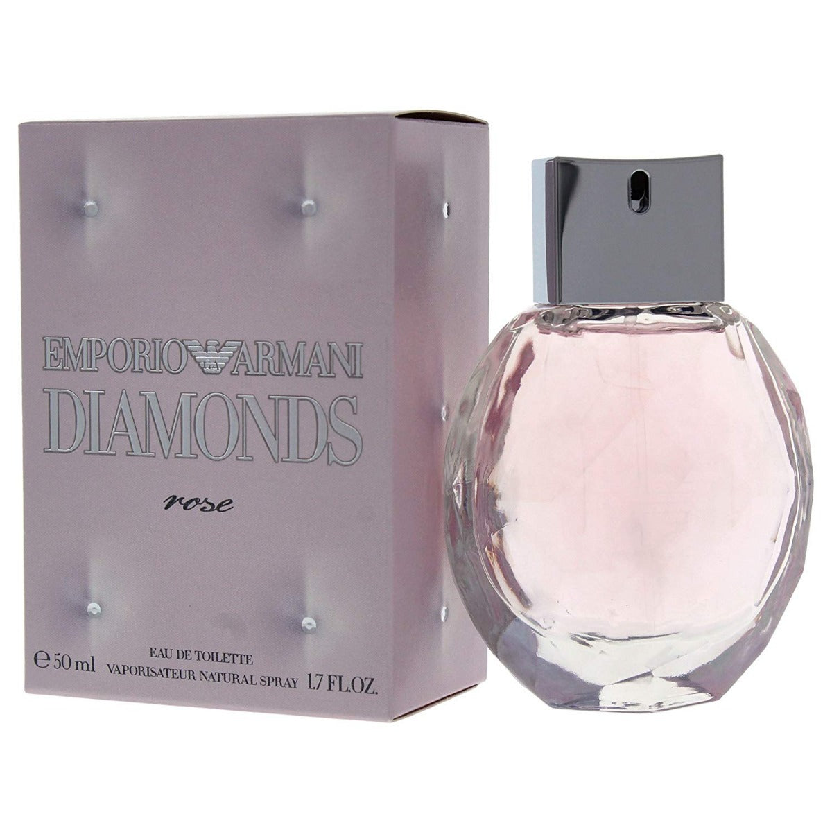 Giorgio Armani Diamonds Rose Perfume for Women, 50 ml - EDT Spray