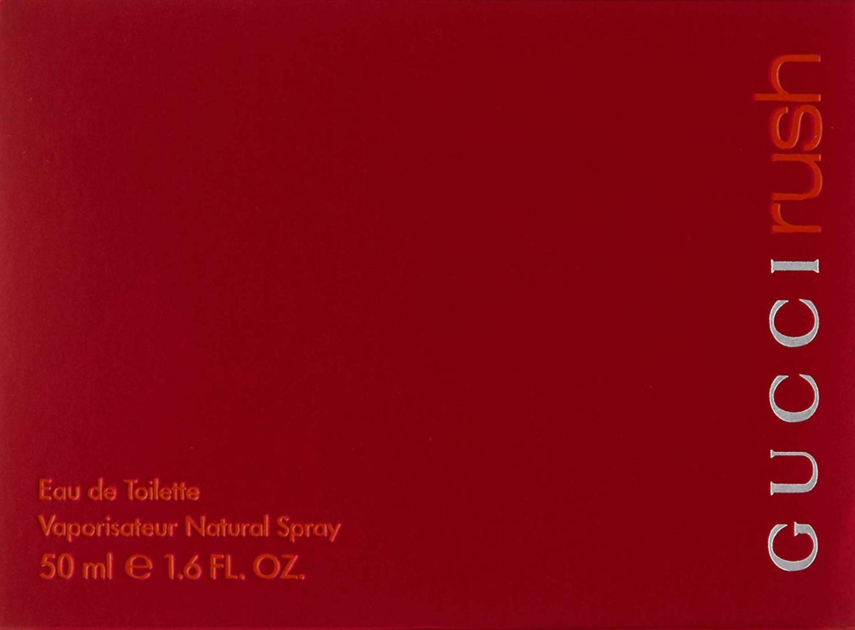 Gucci Rush Perfume For Women, Eau De Toilette, EDT 50ml
