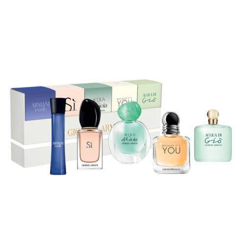 Armani Code For Women EDT 3ml+ Si EDP 7ml+Di Gioia EDP 5ml+Its You EDP 7ml+Acqua Di Gio EDP 5ml Mini Set