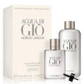 GIORGIO ARMANI ACQUA DI GIO POUR HOMME FOR MEN SET EDT 50 ml + EDT 200 ml REFILLABLE