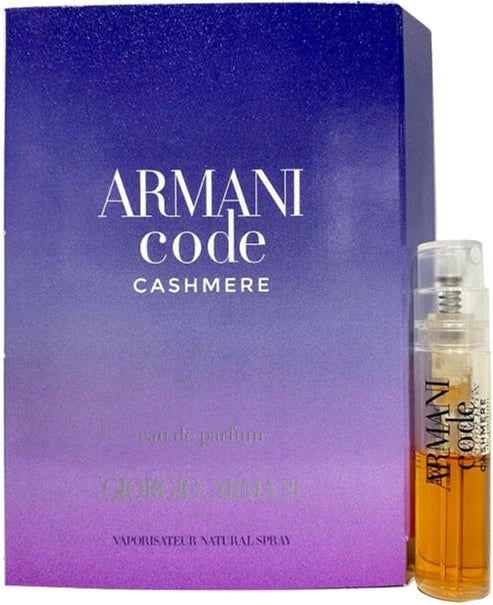 Giorgio Armani Armani Code Cashmere -Tube Spray For Women - EDP 1.2 ml