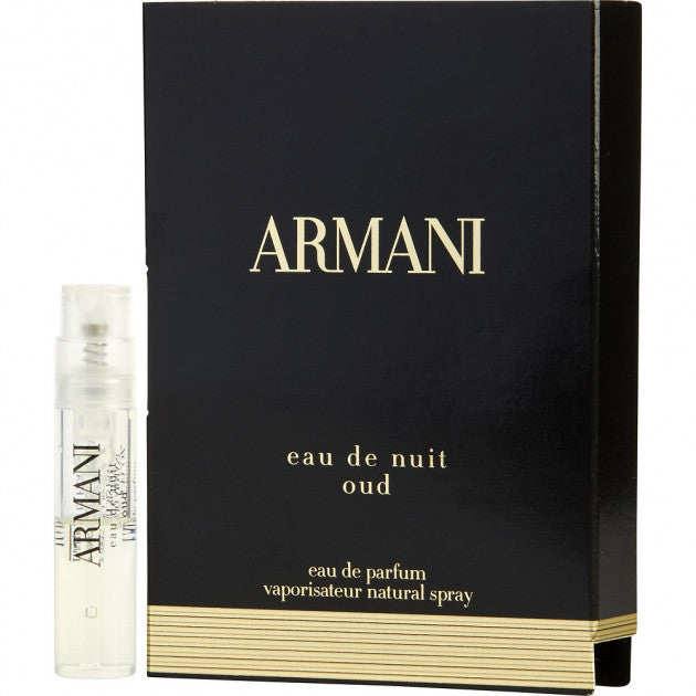 Giorgio Armani Armani Eau de Nuit Oud - Tube Spray For Men - EDP 1.2 ml