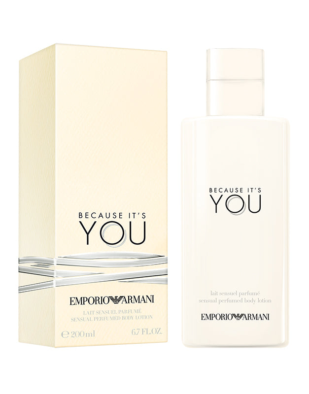 GIORGIO ARMANI EMPORIO ARMANI BECAUSE IT'S YOU SENSUAL PERFUMED BODY LOTION FOR WOMEN 200 ml
