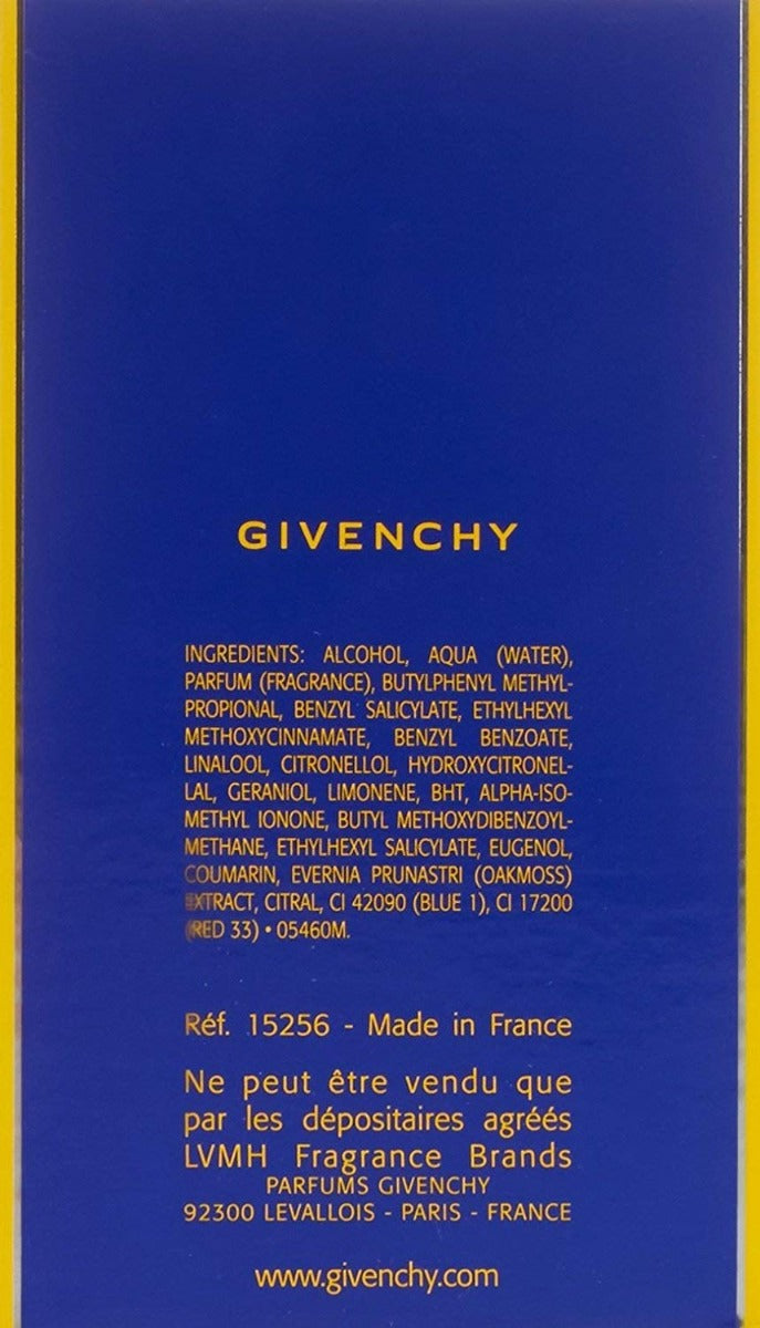 Givenchy Insense Ultramarine Perfume for Men, 100 ml - EDT Spray