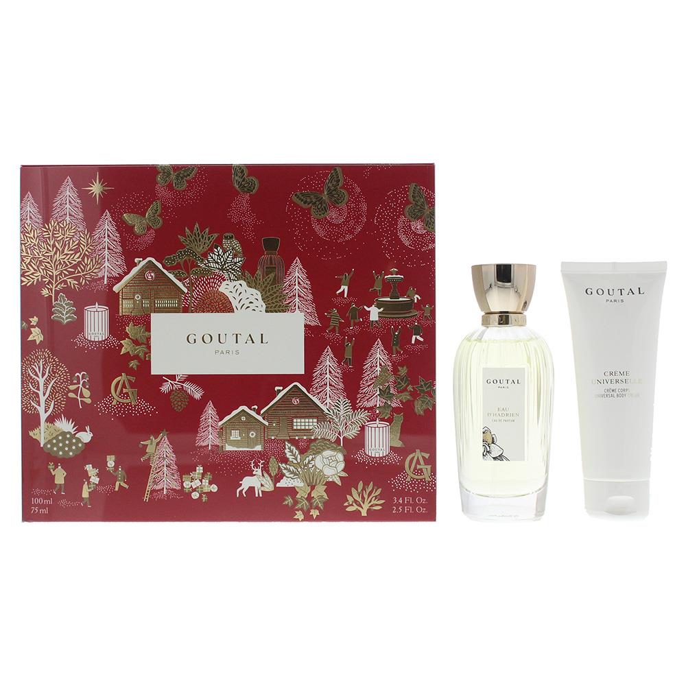 Goutal Eau D'Hadrien Set For Unisex - EDP 100 ml Refillable + Universal Body Cream 75 ml