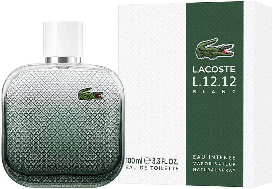 Lacoste L.12.12 Blanc Eau Intense Eau de Toilette Perfume For Men Fresh 50ml