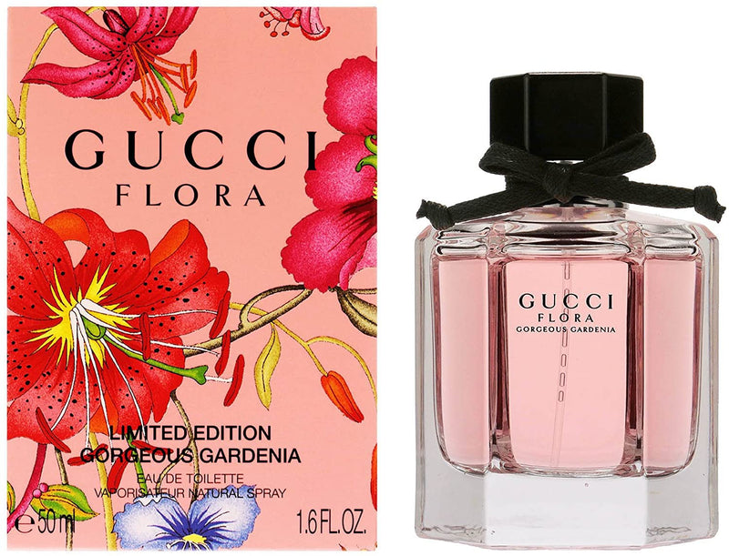 GUCCI Flora Gorgeous Gardenia Limited Edition Eau De Toilette For Women, 50 ml