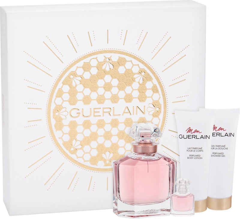 Guerlain Mon Set For Women EDP Florale 100 ml + EDP 5 ml + Perfumed Body Lotion 75 ml + Perfumed Shower Gel 75 ml