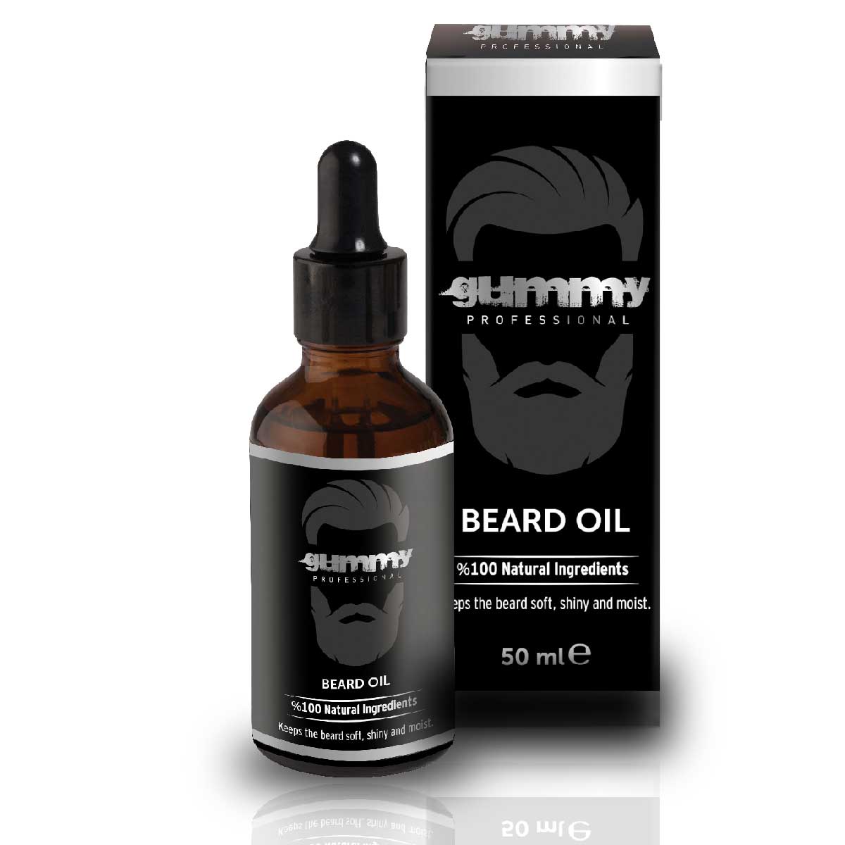 Gummy beard oil for men 50ml