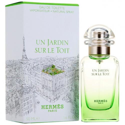 Hermes Un Jardin Sur Le Toit - Perfume for Women, 50 ml - EDT Spray