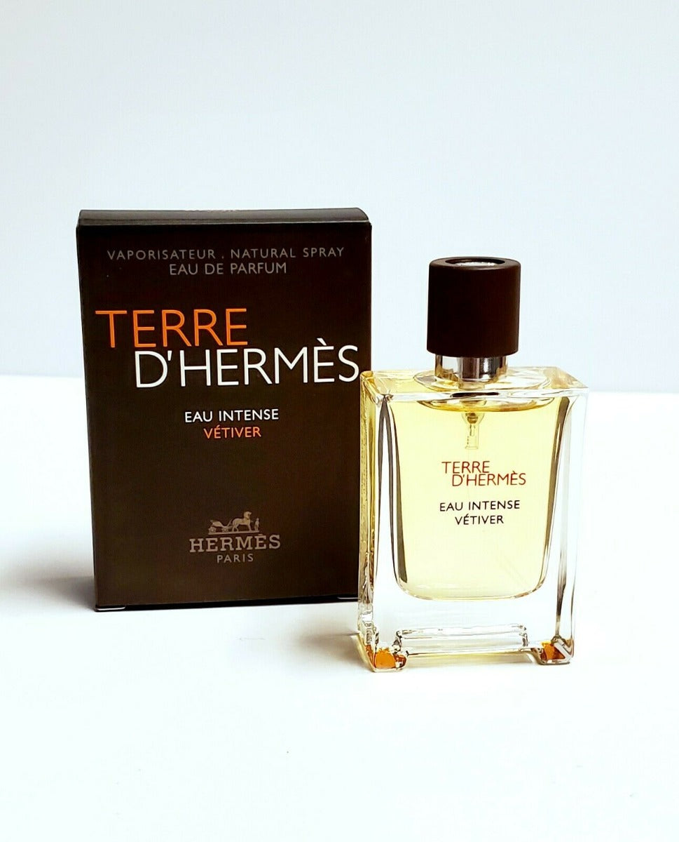 HERMES TERRE D'HERMES EAU INTENSE VETIVER MINI SPRAY FOR MEN EDP 12.5 ml