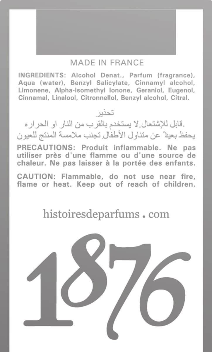 HISTOIRES DE PARFUMS 1876 FOR WOMEN Edp 120 ml