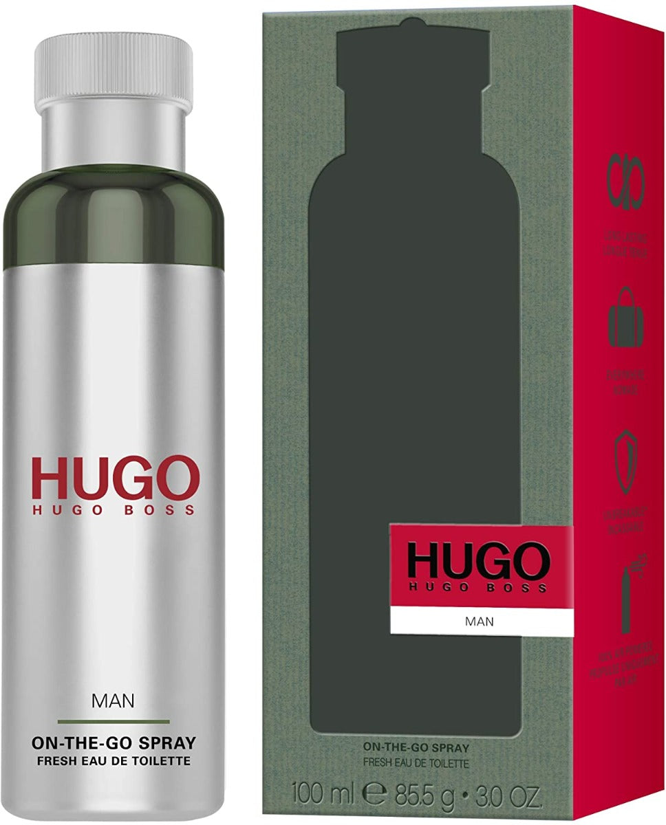 HUGO BOSS GREEN ON THE GO FOR MEN EDT 100ML