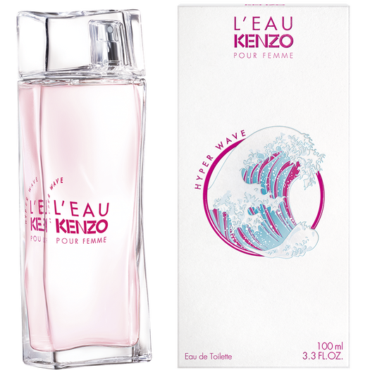 Kenzo L'Eau Kenzo Hyper Wave Pour Femme Edt For Women Aquatic 100ml