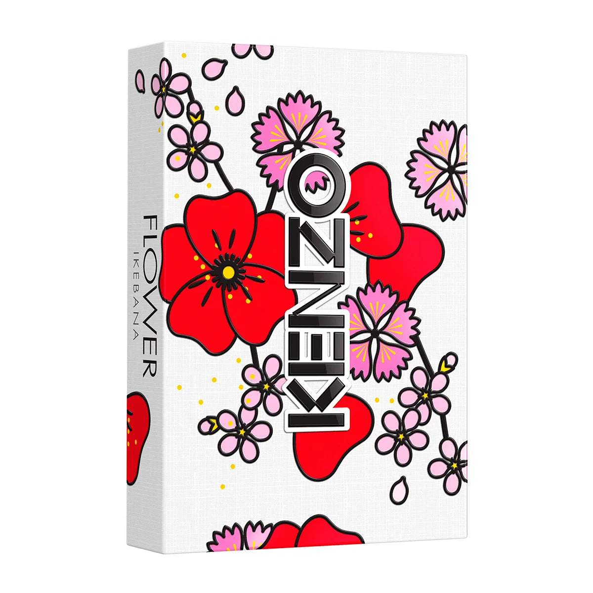 Kenzo Flower Ikebana By Kenzo For Women Set EDP 75ml + EDP 10ml Reusable Travel Spray + Body Milk 75ml