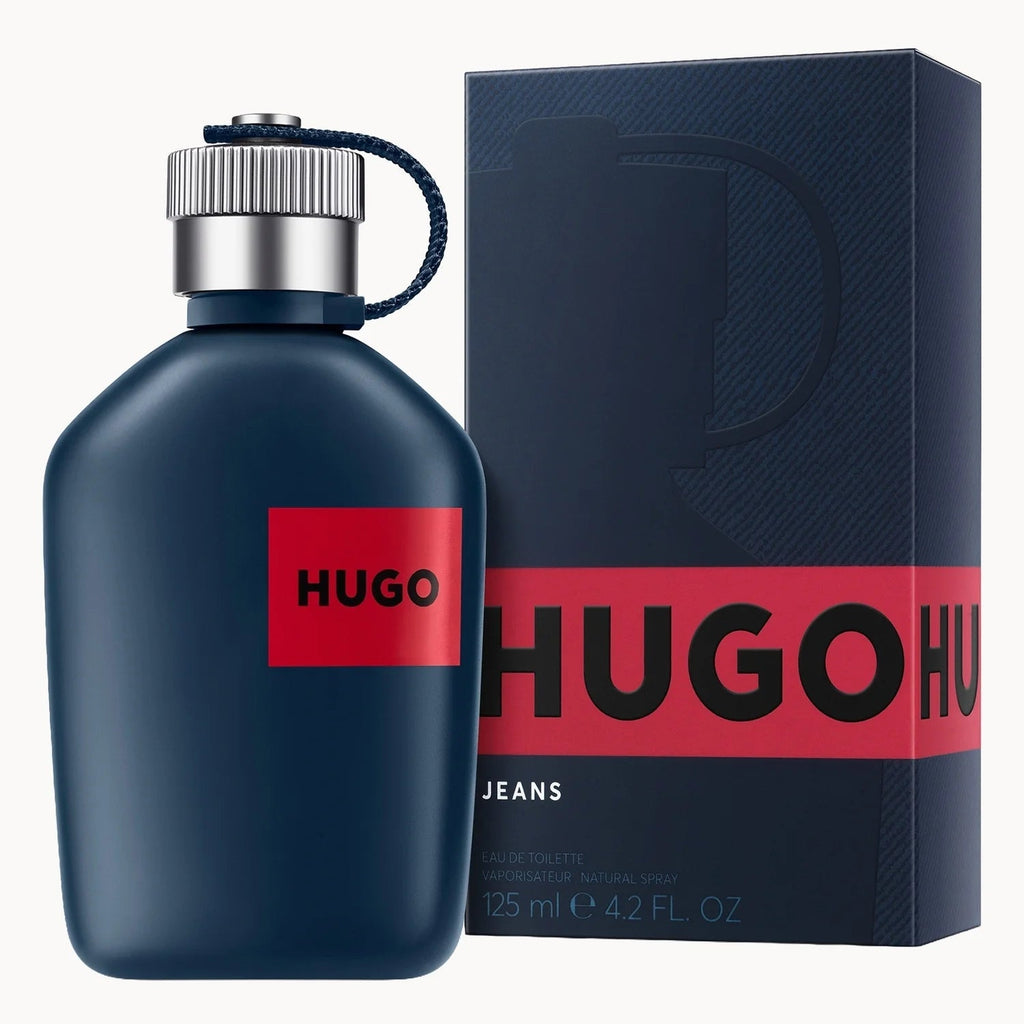 Hugo Boss Jeans Eau De Toilette For Men - Woody Perfume 125ml