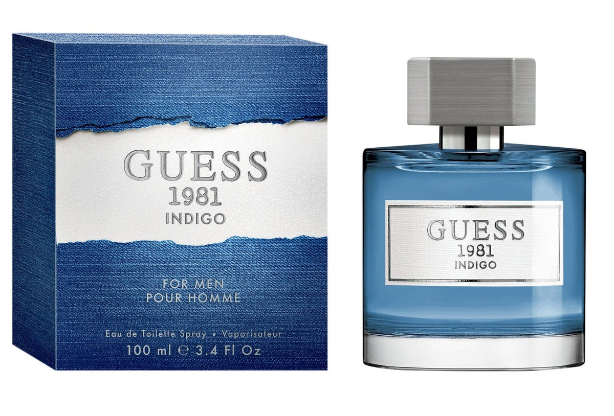 Guess 1981 Indigo by Guess for Men - Eau de Toilette, 100ml
