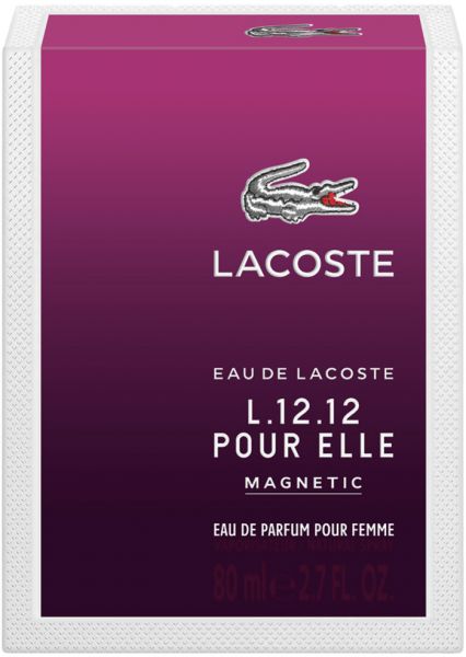 Lacoste Eau de Lacoste L.12.12 Pour Elle Magnetic For Women -EDP 80ml
