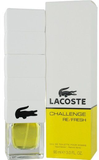 Lacoste Challenge Refresh  for Men - Eau de Toilette, 90ml