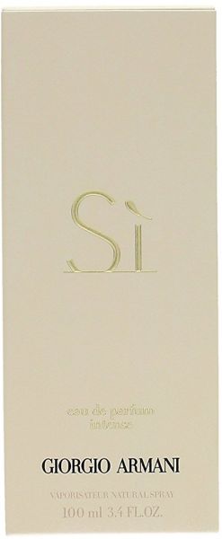 Giorgio Armani SI Intense Perfume For Women Eau de Parfum, 100 ml