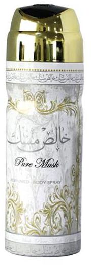 Lattafa Pure Musk Perfumed Body Spray for unisex, 200ml