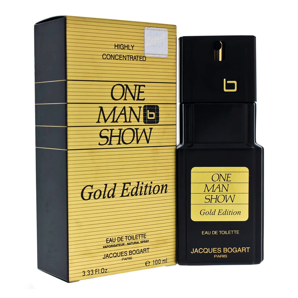 Jacques Bogart One Man Show Gold Perfume for Men - EDT, 100ml