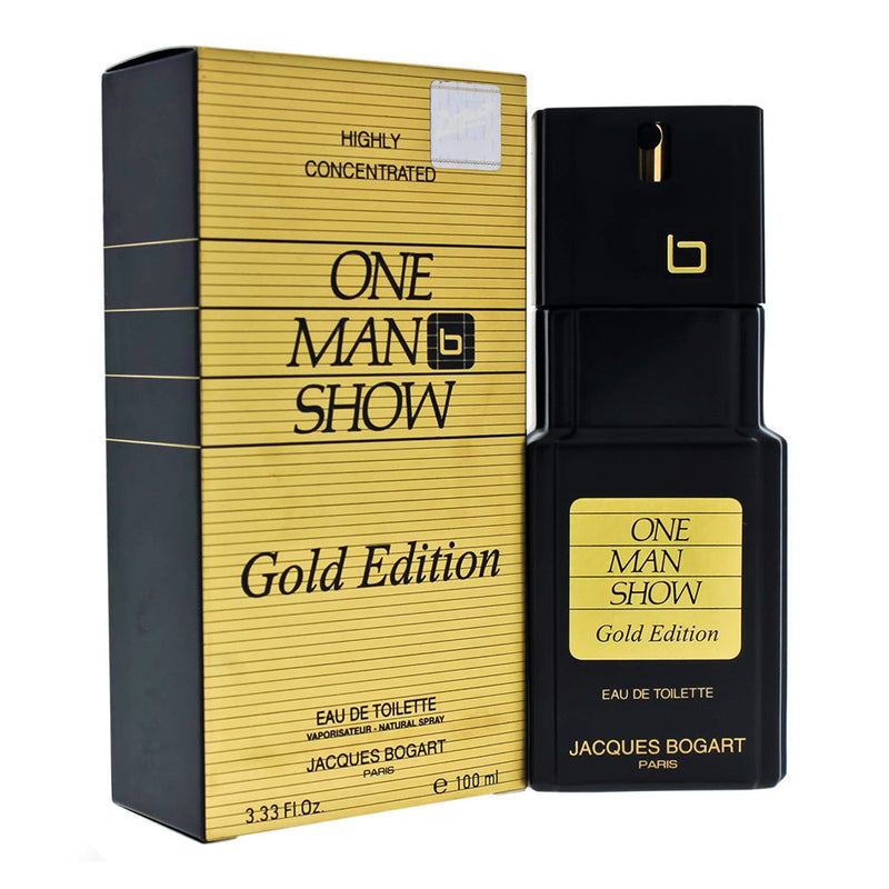 Jacques Bogart One Man Show Gold Perfume for Men - EDT, 100ml