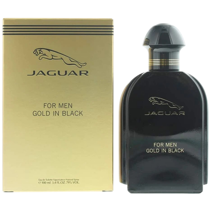 Jaguar Gold in Black Perfume for Men, EDT, 100 ml