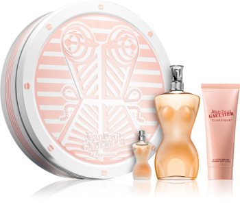 JEAN PAUL GAULTIER CLASSIQUE FOR WOMEN SET EDT 100 ml + EDT 6 ml + PRFM BODY LOTION 75 ml
