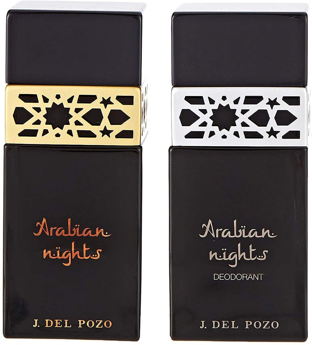 Jesus Del Pozo Arabian Night Perfume For Men Assorted Fragrances, 2 x 100 ml