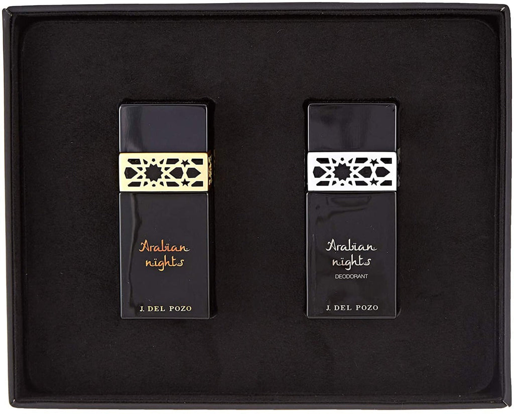 Jesus Del Pozo Arabian Night Perfume For Men Assorted Fragrances, 2 x 100 ml