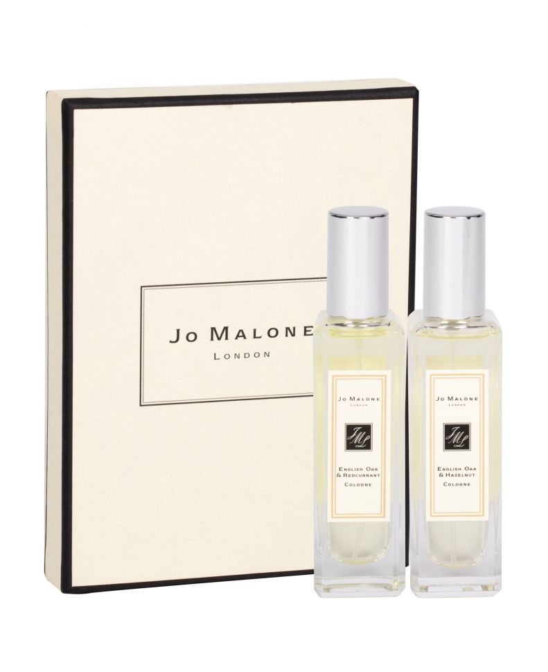 Jo Malone (English Oak & Hazelnut + English Oak & Redcurrant) Unisex Cologne 2X30 Ml