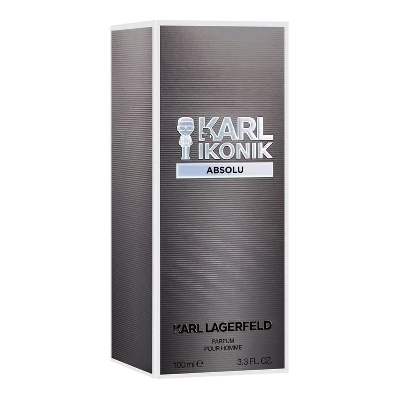 Karl Lagerfeld Ikonik Absolu Pour Homme Parfum For Men - Woody Spicy Perfume 100ml