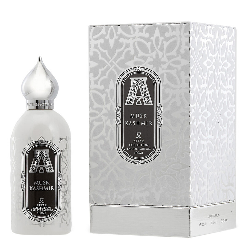 Attar Collection Musk Kashmir Extrait de Parfum, Floral Woody Musk Fragrance For Men And Women 80ml