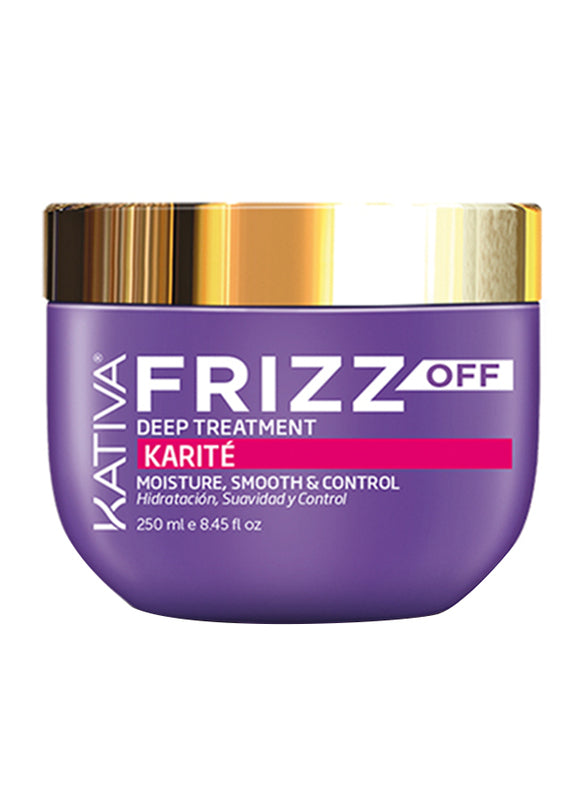 Kativa Karite Frizz Off Deep Treatment for Damaged Hair, 250ml