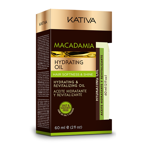 Kativa Macadamia Deep Hydrating Oil 60ml