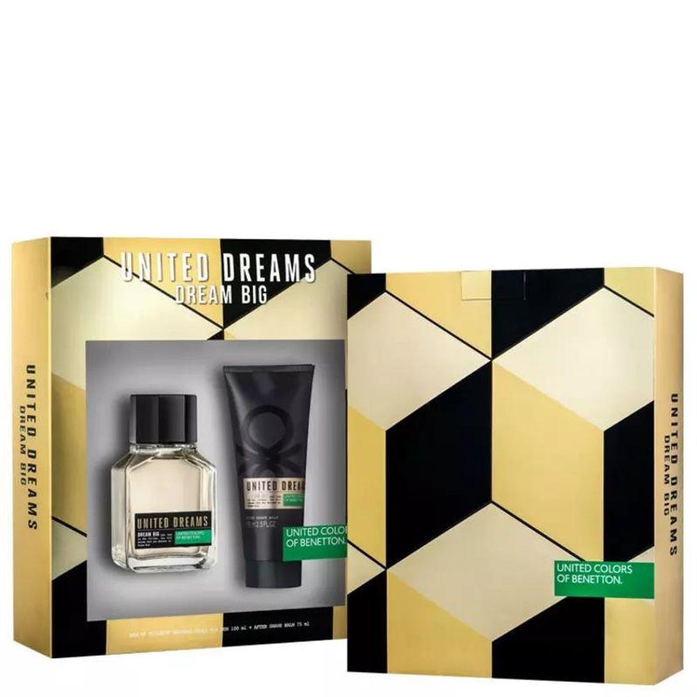 United Colors Of Benetton United Dreams Dream Big For Men EDT 100ml+75ml After Shave Balm Set
