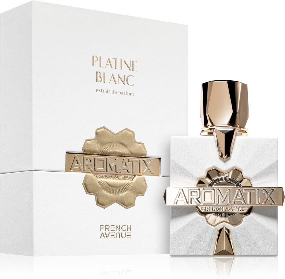 French Avenue Aromatix Platine Blanc Extrait De Parfum For Unisex - Floral Perfume 100ml