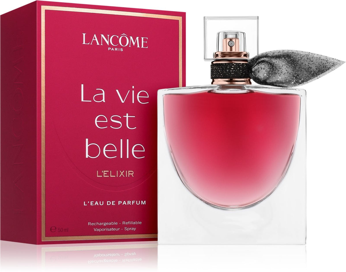 Lancome La Vie Est Belle Elixir Eau De Parfum For Women - Floral Fruity Gourmand Perfume 50ml