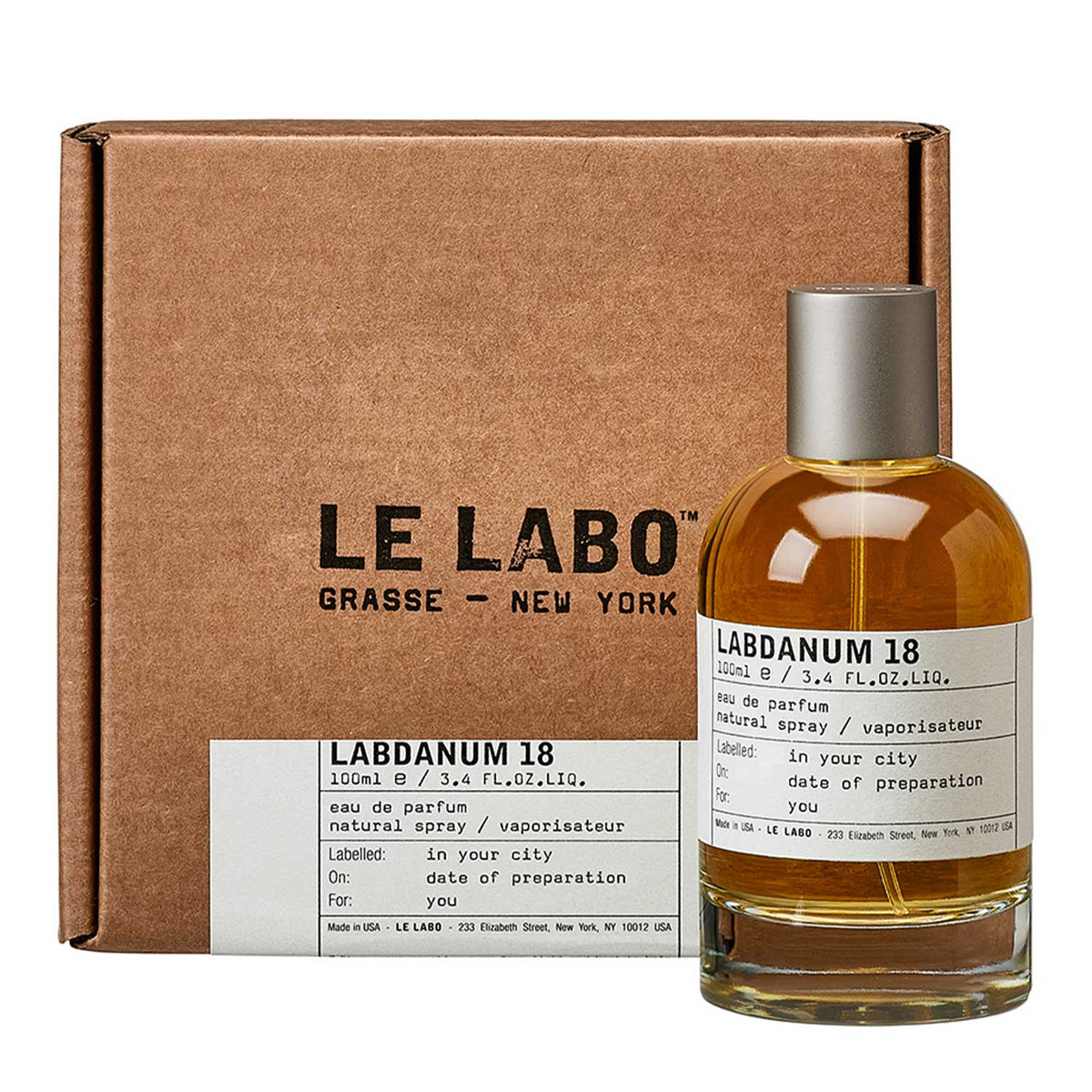 Le Labo Labdanum 18 Perfume For Unisex EDP 100ml