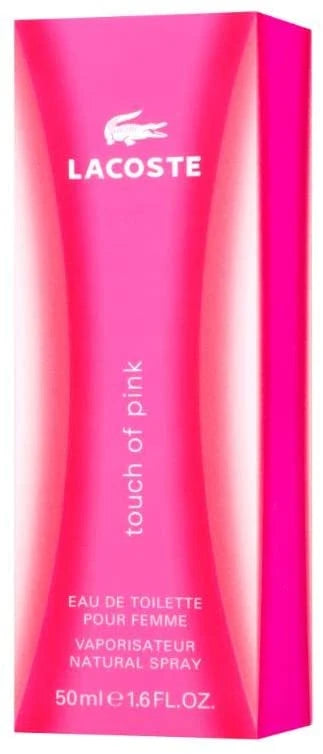 Lacoste Touch of Pink for Women, 50 ml - EDT Spray