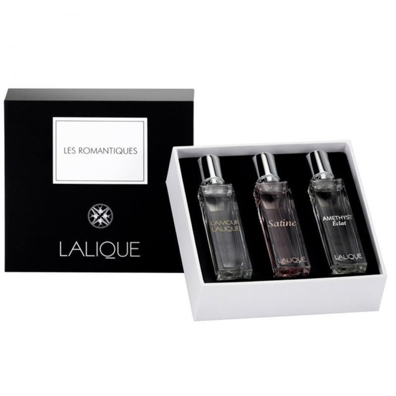 Lalique L'Amour for Women  EDP 15ml+Satine EDP 15ml+Amethyst Eclat 15ml Set