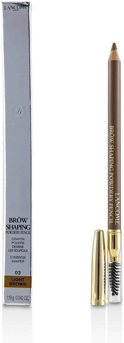 LANCOME Brow Shaping Powdery Pencil - # 03 Light Brown 1.19G-0.042Oz