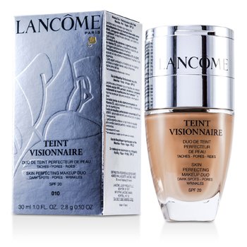 Lancome Teint Visionnaire 010 Beige Porcelaine For Women Skin Perfecting Makeup Duo Spf20 30 ml