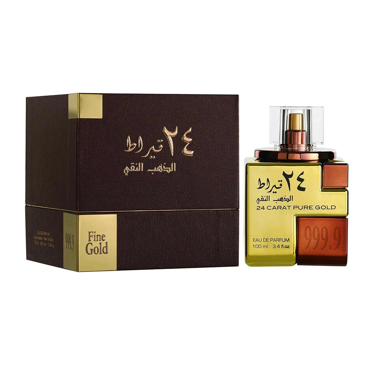 Lattafa 24 Carat Pure Gold Perfume For Men And Women, EDP, 100ml